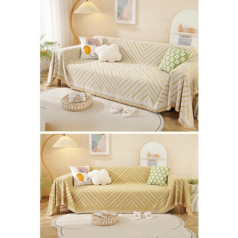 Sofa Cover Cloth, Full Cover Blanket, Backrest Cover Cloth, Anti Slip Sofa Cushion, Universal Cover, Anti Cat Scratch, All Season Universal