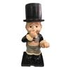 Gentleman Shape Tissue Rack Decorative Functional Toilet Paper Stand Storage Display Sculpture Resin Garden Ornament
