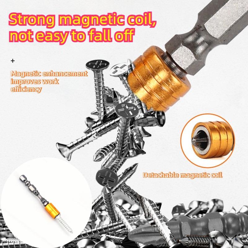 65mm Screwdriver Drill Bit Set Magnetic Cross Head Driver Bits for Drywall Plasterboard Electric Drill Accessories