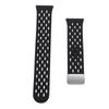 Watch Band Quick Release Silicone Lightweight Stylish Breathable Watch Strap for Galaxy Fit3 Black