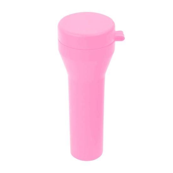Striped Silicone Ice Stick Tray, Food Grade Narrow Ice Cube Mold for Bottles, Easy Release Ice Maker with Leakproof Lid