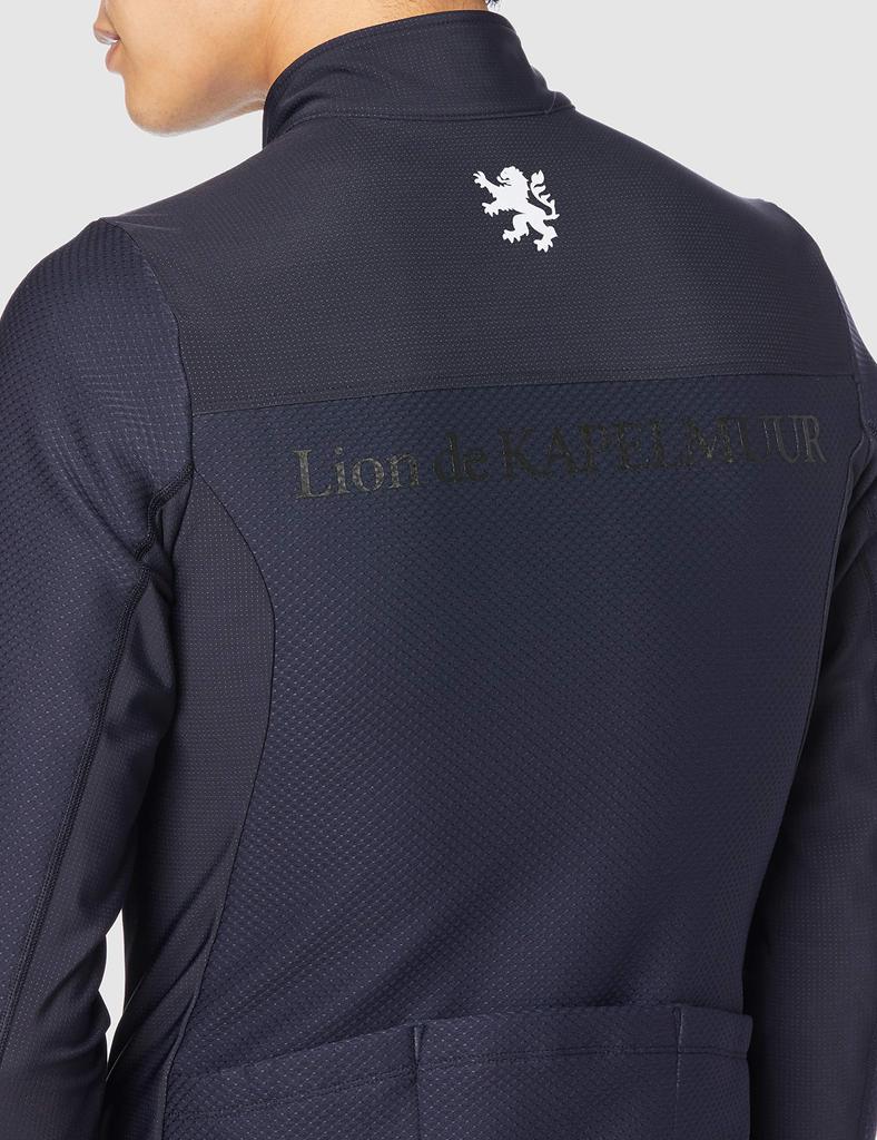 Lion de Capelmuur Progress Jacket Dark Size for Cycling EVO, Navy, S, Fall/Winter (5°C-15°C)