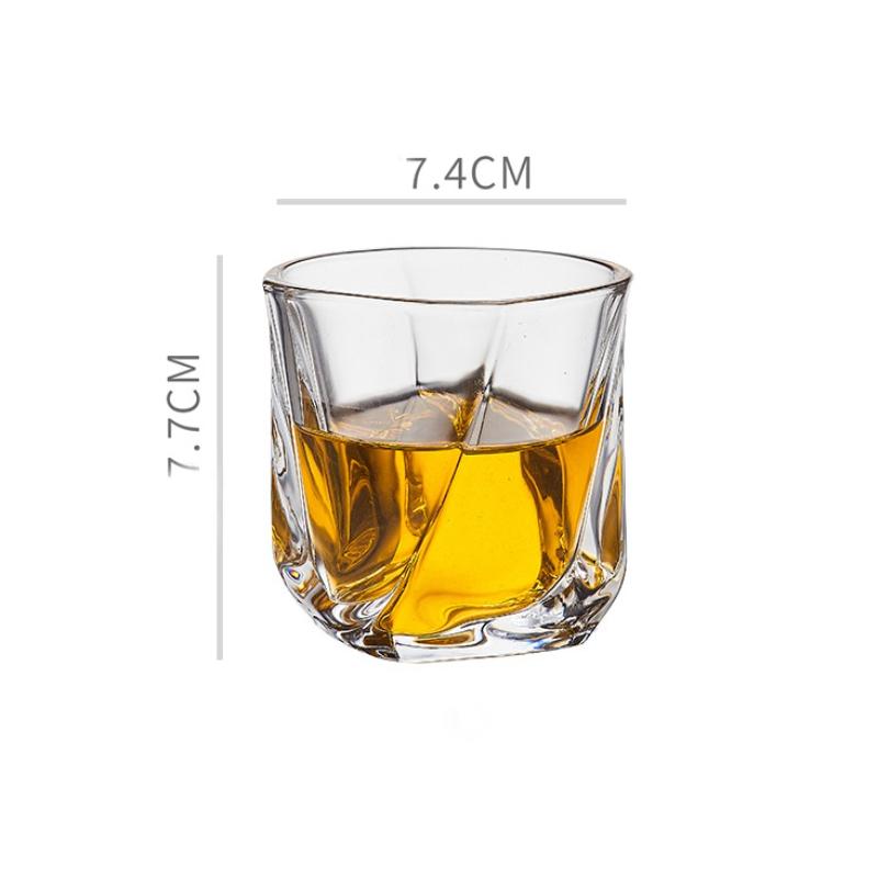 170ml/175ml Luxury Whiskey Glass Party Foreign Wine Glass Party Bar Cocktail Glass Elegant Cocktail Brandy Cups Drinking Glasses 1pcs