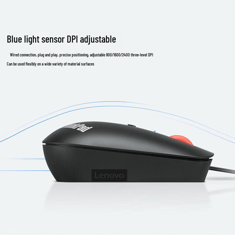 Lenovo ThinkPad Wired USB/Type-C Dual Interface Mouse