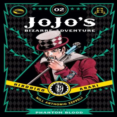 JoJos Bizarre Adventure Part 1Phantom Blood Vol. 2 by Hirohiko Araki Hardback Book 9781421578804