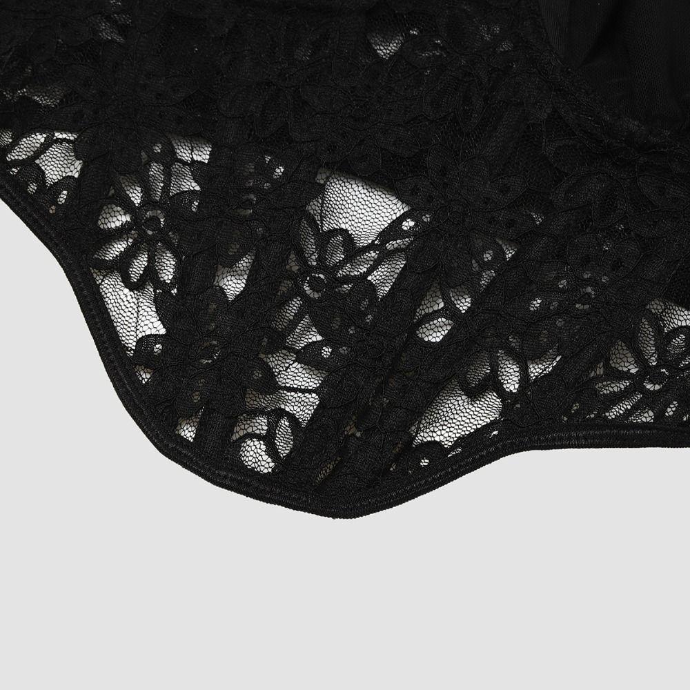 Slim Fit Lace Camisole Transparent Fishbone Corset Camisole Neck Halter Crop Tops Spring Summer
