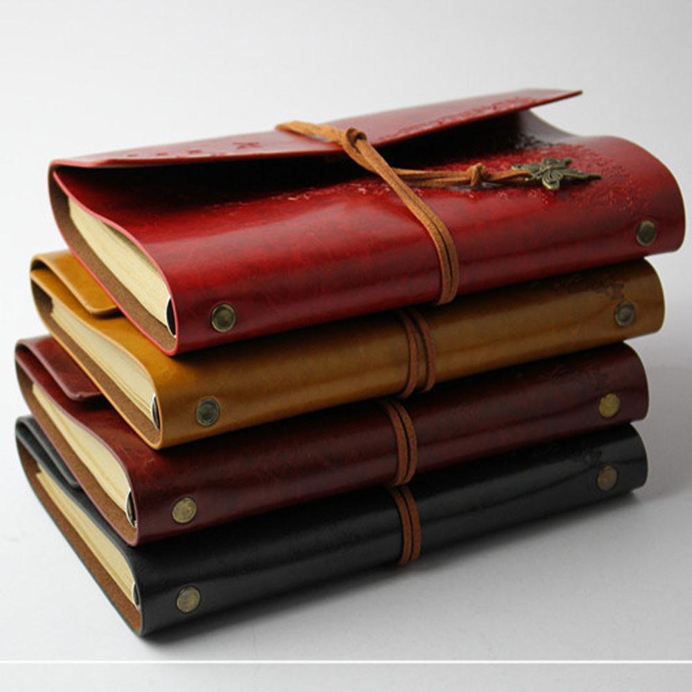 Klassisches Kraftpapier-Notizbuch, tragbar, kreativ, Schmetterling, Tagebuch, Buch, Geschenk