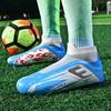 Football Boots Men's High Top Professional Training Football Shoes Long Spike Sports Football Shoes 36-45
