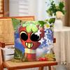 SSprout DDandys World Print Polyester Pillow Case for Valentine gift Home Sofa Cushion Cover Decoration Custom