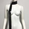 Full Sequins Choker Wide Long Collars Neck Tie Scarf Party Evening Costume
