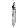Anonymous Artisan Oldschool Snake Feather Pendant