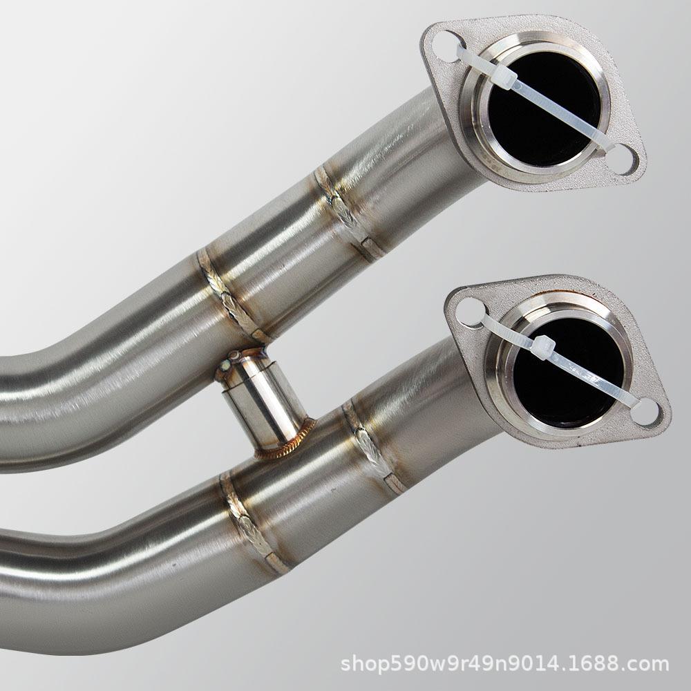 Aprilia RS457 Exhaust Modification: 51MM Stainless Steel Front Section