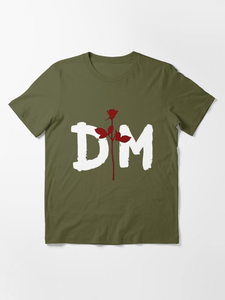 Depeche Mode(DM) Logo and Red Rose, D-P-CH-MOD- Essential T-Shirt