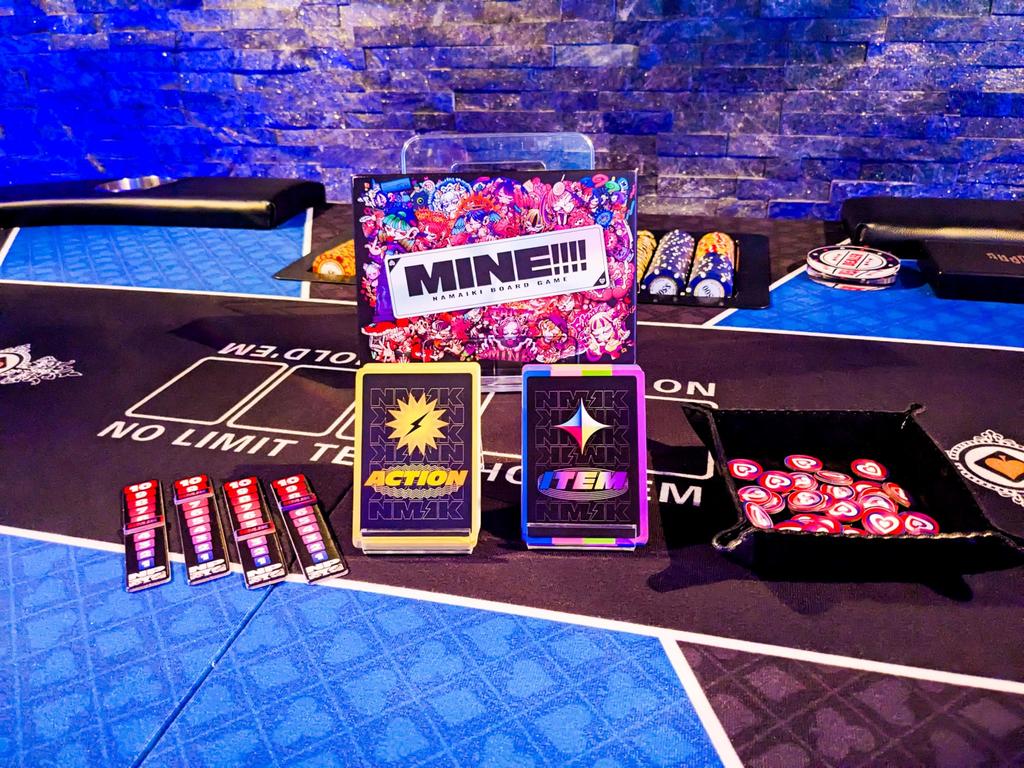 NMIK MINE!!!! (2-4 Players, 15-30 Minutes, Ages 10+) A Board Game To Decide Who Is the Most Cheeky.