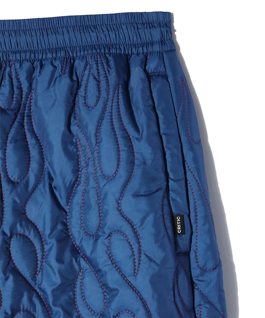 CRITIC Flame Quilting Pants Navy