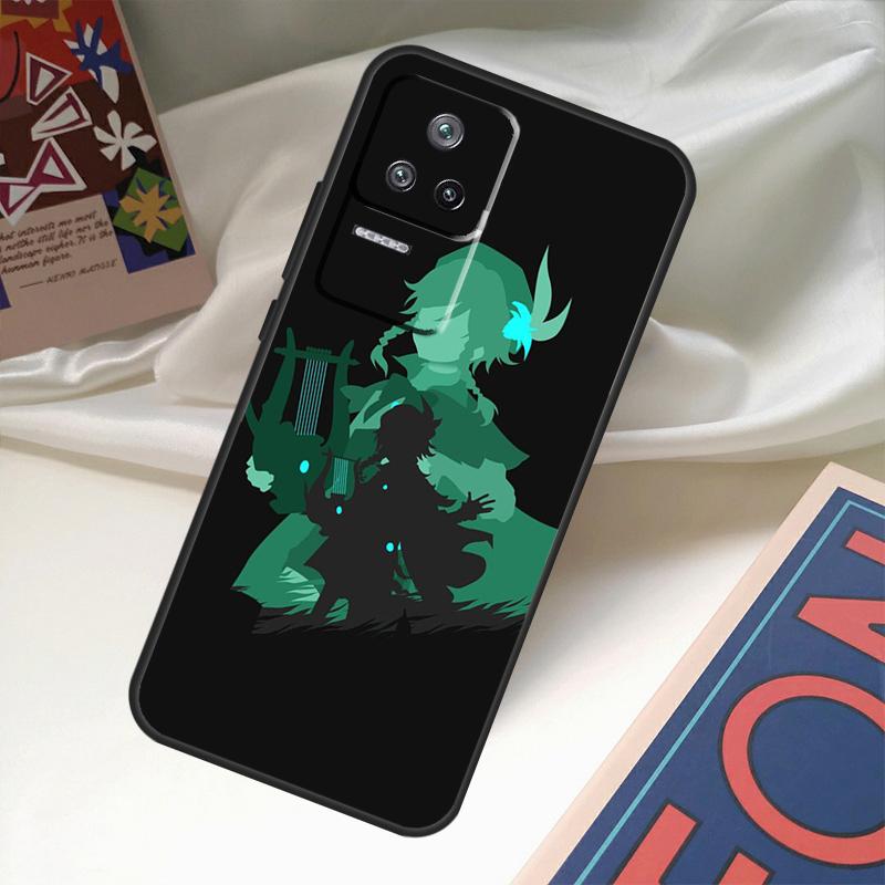 Genshin Impact Venti Case For Xiaomi 13 14 Ultra 11T 12T 13T Pro 12 Lite POCO X6 M6 Pro X3 X4 X5 M5s F3 F5 Cover
