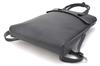 Synthetic Leather Business Backpack [Rename] (Black)