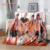 2026 New Cartoon Slam Dunk Anime Basketball Soft Blanket,Soft Throw Blanket for Home Bedroom Bed Sofa Picnic Travel Child Gift