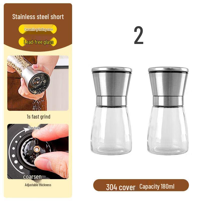 Stainless Steel Manual Spice Grinder