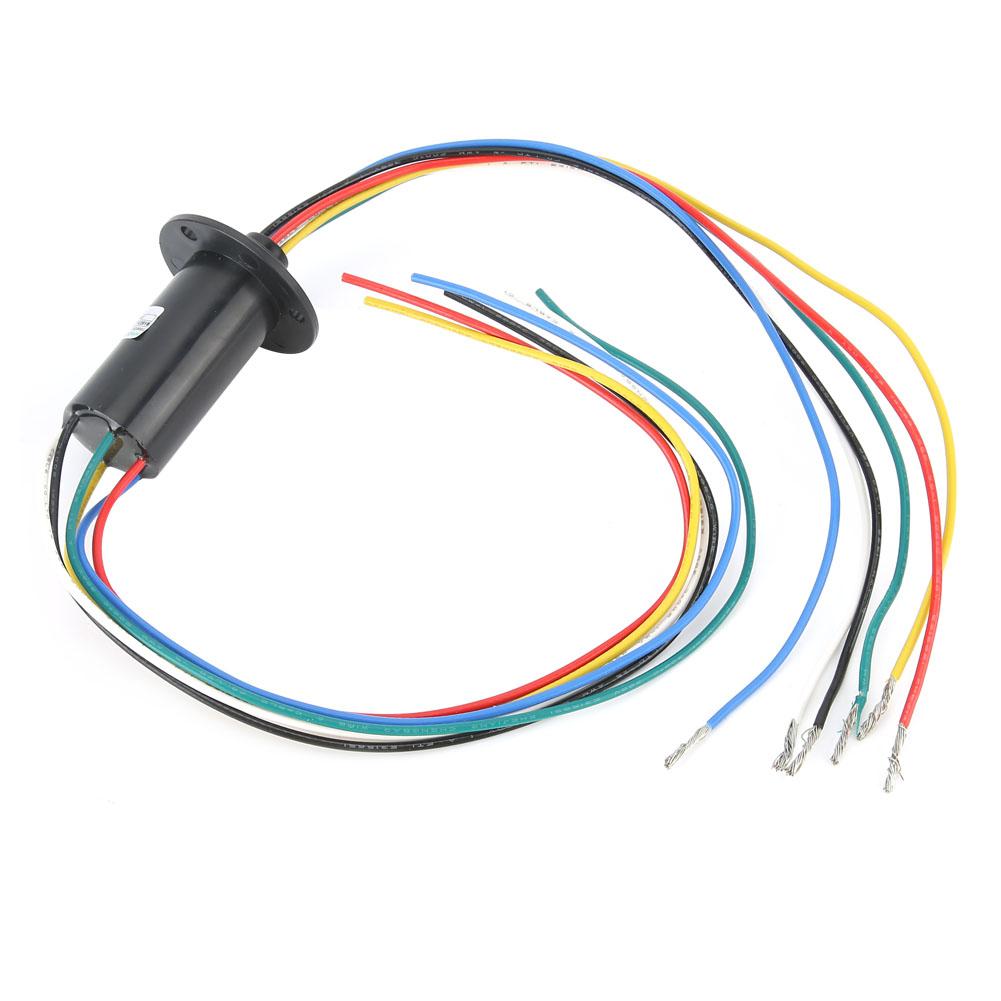 MW1615 Conductive Slip Ring Electrical Collecting Ring 0 ~ 600VAc DC 0.1n m0.03Nm 6ch