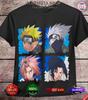 Kakashi Shirt Naruto Shippuden Sasuke Sakura Anime Style Tee T-Shirt All Size