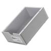 Desktop Storage Box Plastic Desk Makeup Organizer Stationery Supplies Storage Box with Drawer Grey