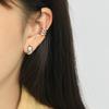Chunky Big Hoop Earrings 925 Sterling Silver Jewelry Rhodium 18K Gold Plated Jewelry