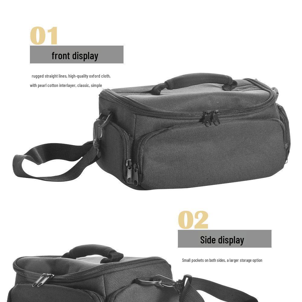 Waterproof DSLR Camera Bag for Canon/Nikon - Universal Fit for Mirrorless Digital Cameras, Portable and Suitable for 700D/800D Models.