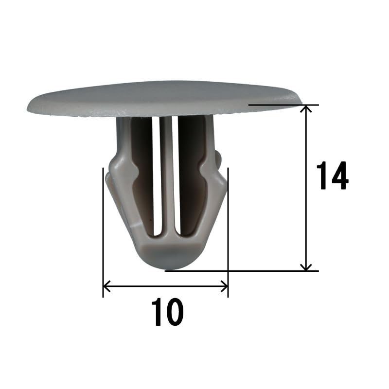 PVD Headlining Clip 3 Pieces Genuine Plastic Roof Trim Clip