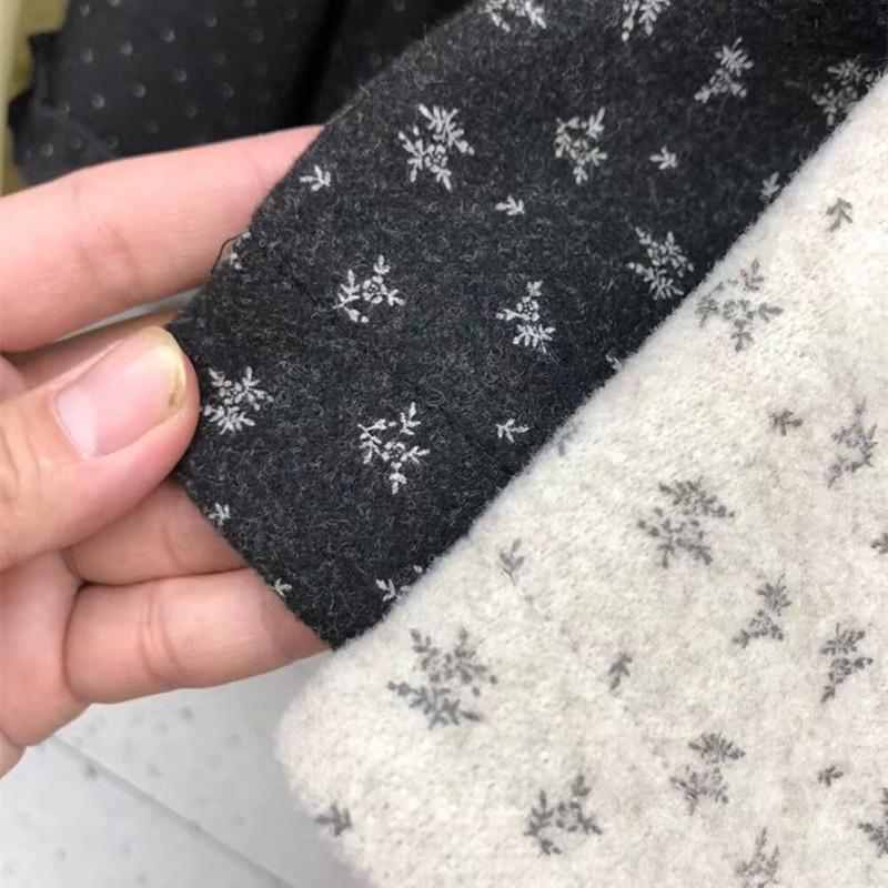 2025 Winter Korean Floral Slimming Skirt