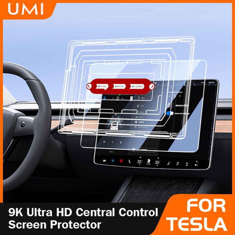 For Tesla Model 3 Y Highland 2025 Tempered Glass Film Protector Matte Glare HD Center Control Touch Screen Film Protection