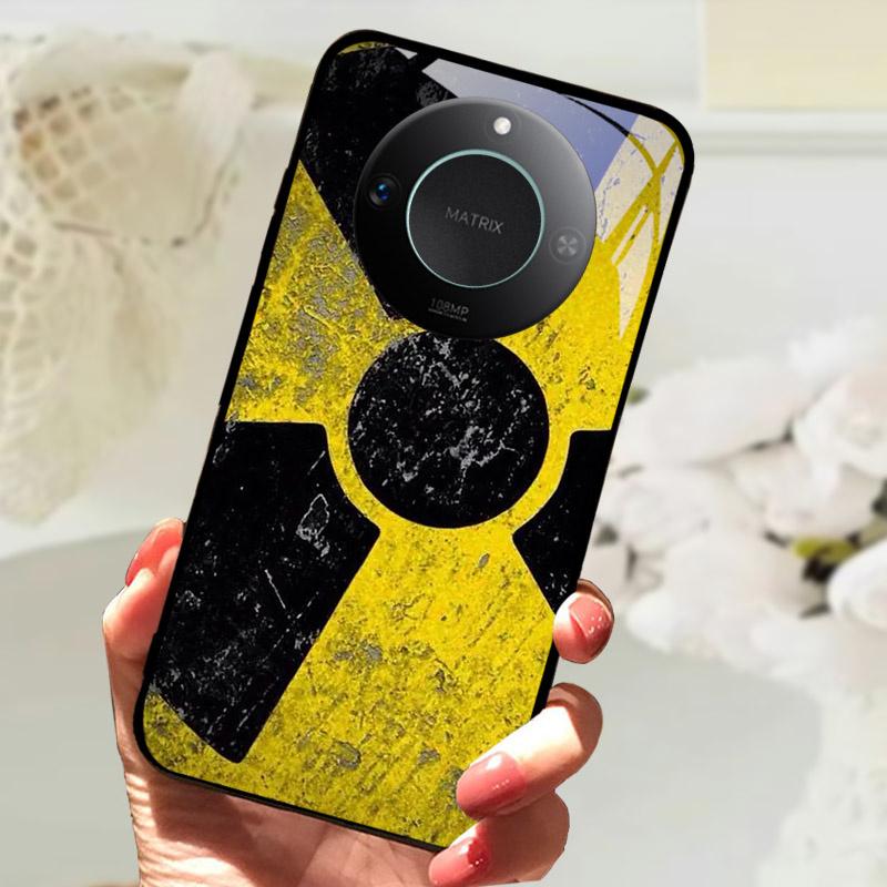 For Honor X9C Smart Case Cover Fashion Luxury Cool Animals Painted Fundas For Honor X9C Smart Tempered Glass Phone Back Shell