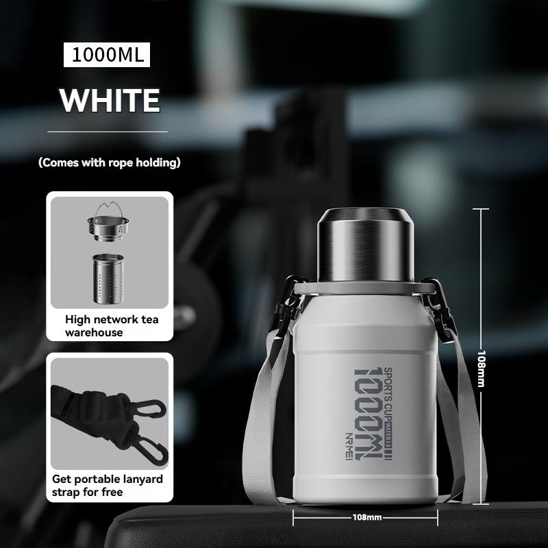 

Термос 2 л, Изолированная бутылка для воды, Вакуумные термосы, Термобутылка из нержавеющей стали, Кружка для холодного кофе, горячего чая, питьевая посуда, Спортивная кружка 1.0L-2L