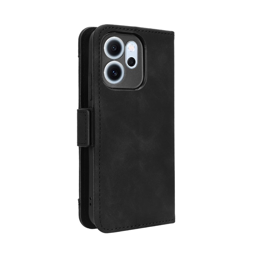 For Oppo Reno 14F 5G Leather Case Phone Wallet Cover with Multiple Card Slots