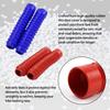 LINGQI RACING Motorcycle Front Fork Shock Dust Covers Gaiters Boots Rubber Protector Boot For Dirt Pit Bike Off Road Universal