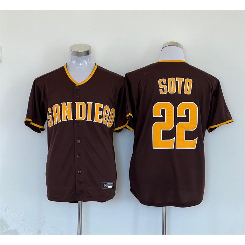 San Diego Padres Unisex Embroidered Baseball Jersey Fan Edition Premium Cotton Blend Sport Shirt