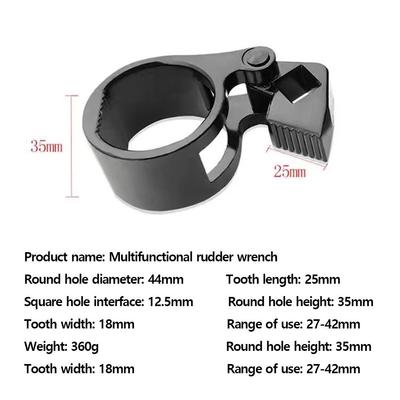 Univerzální klíč na volant 27-42 mm, klíč na vnitřní trakční klíč, nástroj pro demontáž spojovací tyče volantu