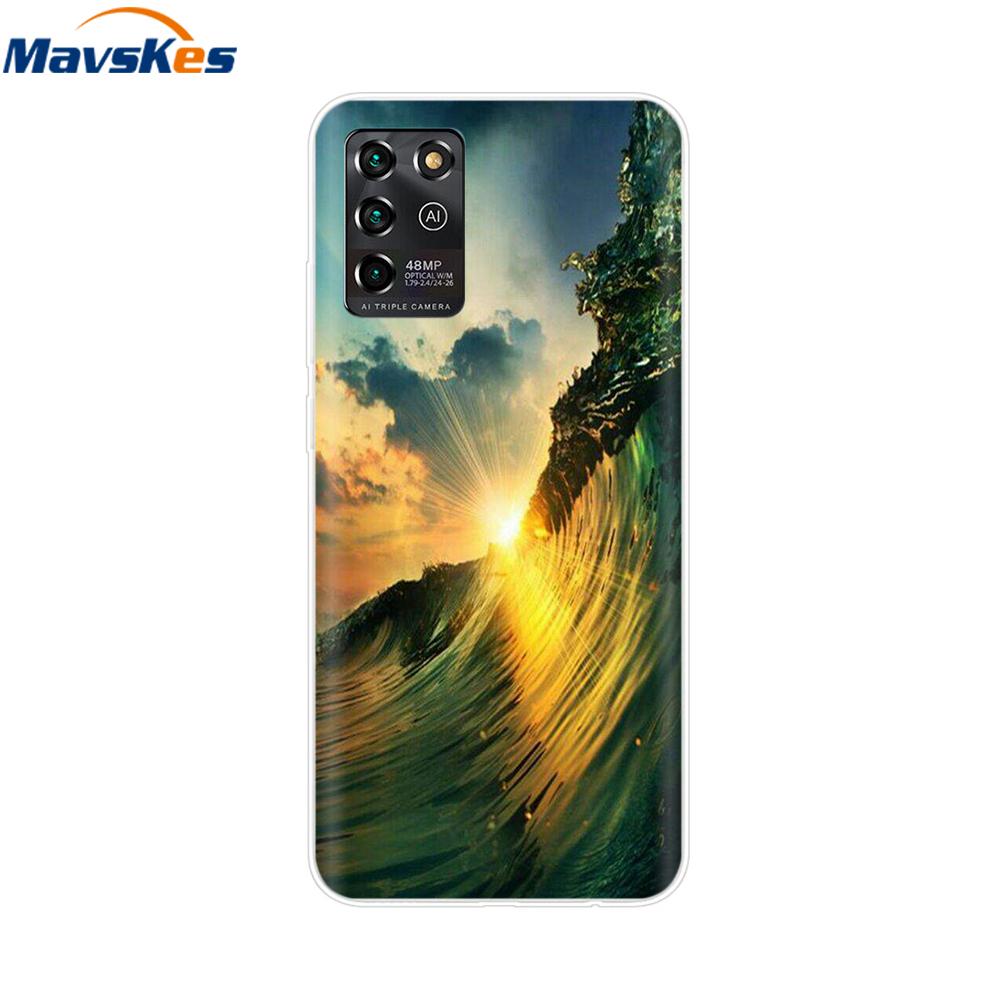 Case For ZTE Blade V30 Vita Phone Case Cool Silicon Protective Cover For ZTE Blade V30 Vita 8030 Bumper Fundas Coque Transparent