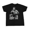 Johnny Cash Shirt Black Country Music Concert Rock Band Tee Neil Young Bob Dylan Unisex T-Shirt