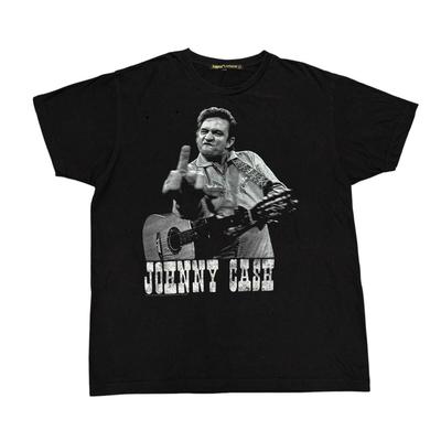 Johnny Cash Shirt Black Country Music Concert Rock Band Tee Neil Young Bob Dylan Unisex T-Shirt