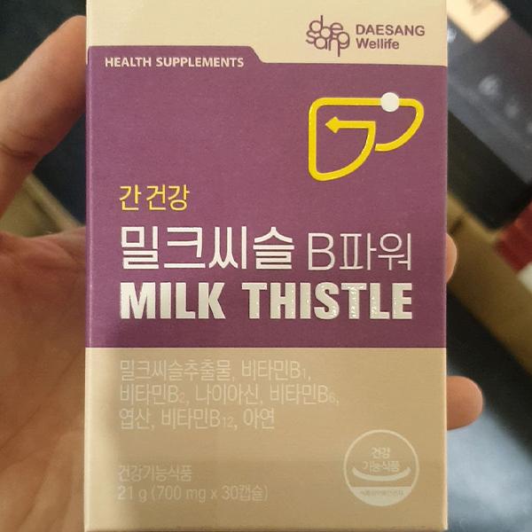 Daesang Milk Thistle B Power 700mg X 30 Capsules