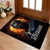 Personalized Name Superhero Power Living Room Non-Slip Area Rug Soft Carpet for Bedroom Playroom Sofa Office Home Decor Doormat