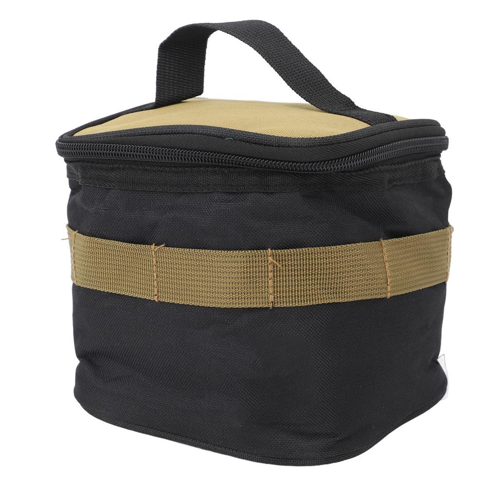 Spice Jars Storage Bag Large Capacity Stylish Look Lightweight Portable Oil Bottle Storage Bag for Picnics Traveling