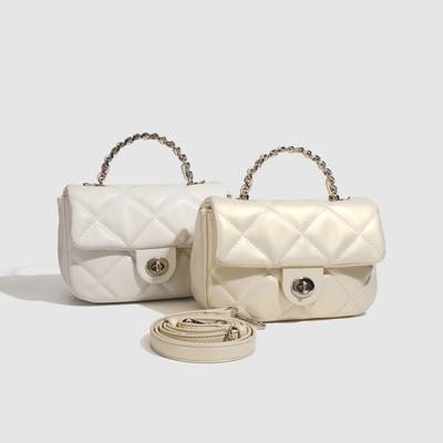 High-Value Small Bag Women'S Summer Trendy Fashion Women'S Shoulder Bag Foreign-Style Texture Diamond Messenger Bag
