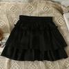 Girls' Sweet Puff Skirt with Safety Shorts - Ruffle Cake Design for Spring and Summer