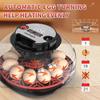 Explore+ 12 Egg Incubator for Beginners, Multi-Level Adaptive Humidity (Auto-Refill & Dual-Bottle) & Stable Temp Control, Auto Egg Turning, Real-Time