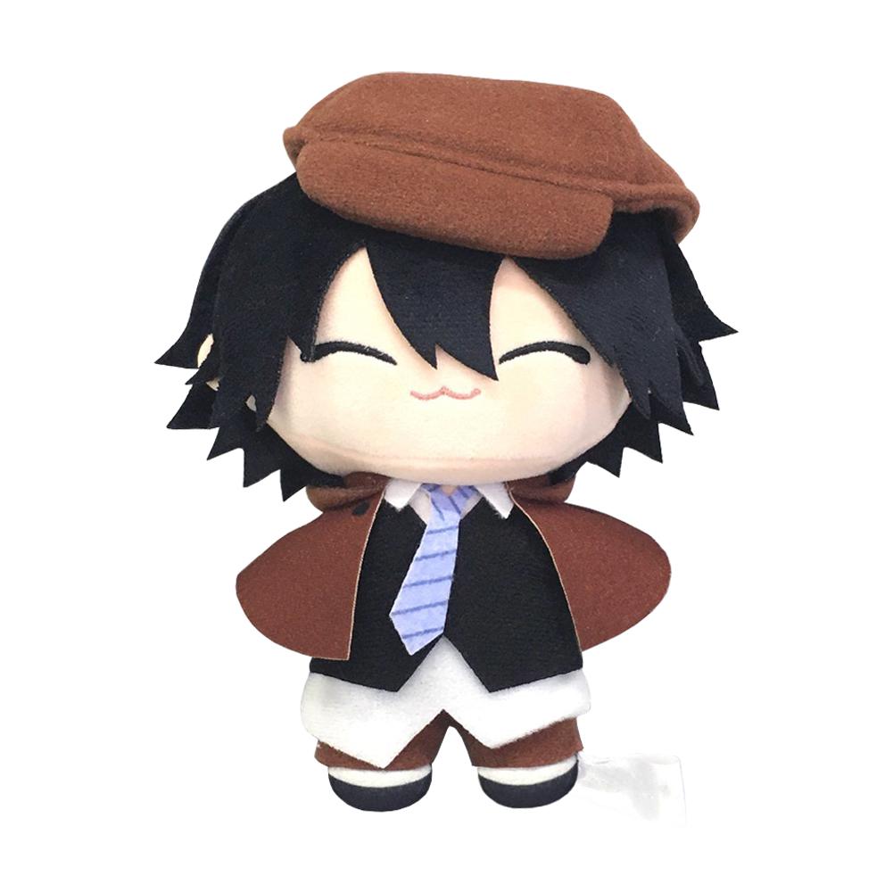Dazai Osamu Plush Nakahara Chuuya Figure Fyodor Dostoevsky Edogawa Rampo Plush Doll Soft Keychain Pillow Cute BSD Anime Toy Gift