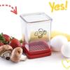 Fruit Vegetable Speed Slicer with Push Plate Manual Cup Cutter Portable Banana Strawberry Slicing Tool Kitchen Accessories