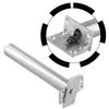 Automatic Inner Door Closer Concealed Tubular Chain Spring Soft Close Door Hinges With Tubular Spring Home Door Hardware