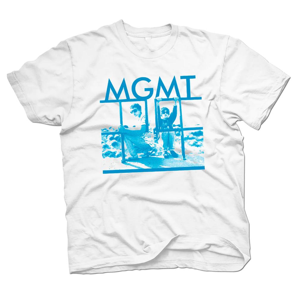 New Popular MGMT Band White  Cotton All Size Unisex CG2338 Unisex T-Shirt S